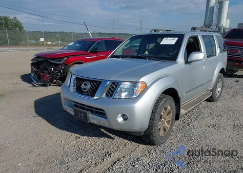 2011 Nissan Pathfinder Silver из США, поврежденный, VIN 5N1AR1NB6BC623582
